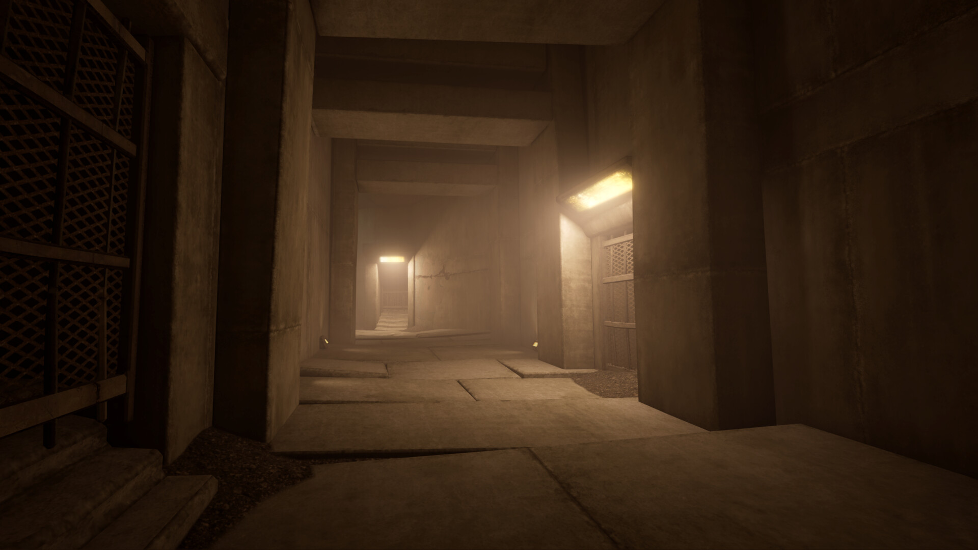 The brutalist capital: Ministry concrete, fog, no end in sight